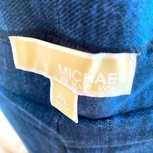 Michael Kors denim stretch pants